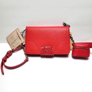 NWT STEVE MADDEN Red Bcara Crossbody